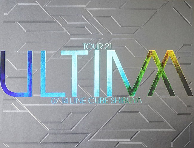 「lynch.、映像作品『TOUR&#039;21 -ULTIMA- 07.14 LINE CUBE SHIBUYA』ジャケ写公開」1枚目/2