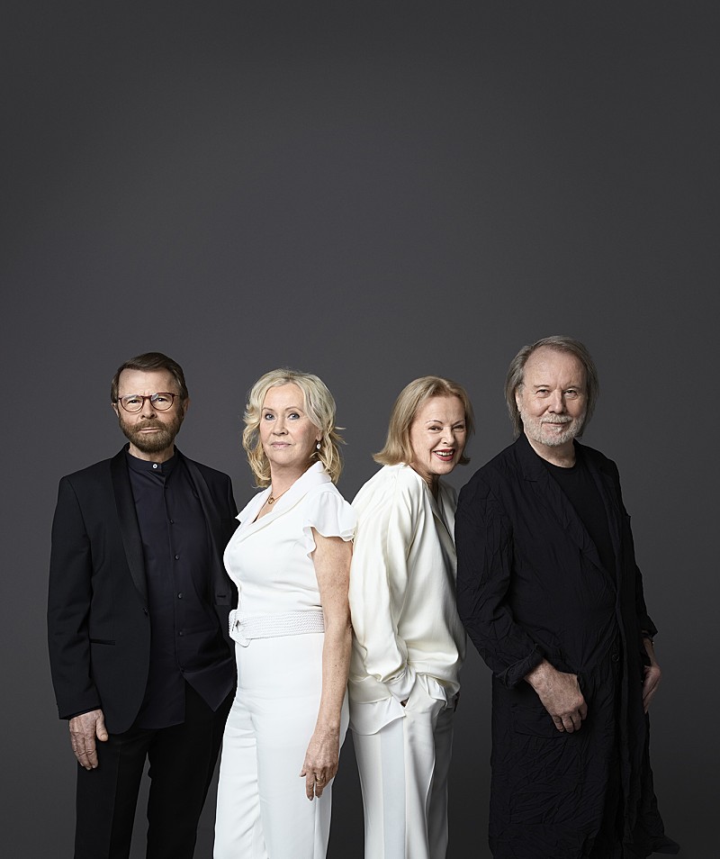 ABBA、最新スタジオAL『ヴォヤージ』発売に際して制作過程のスタジオ写真＆メンバー・コメント公開