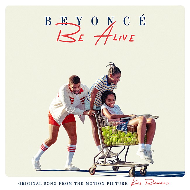 「ビヨンセ、ウィル・スミス主演映画『ドリームプラン』のEDテーマ「ビー・アライヴ」をリリース」1枚目/2