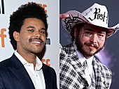 「ポスト・マローン＆ザ・ウィークエンド、コラボ曲「ワン・ライト・ナウ」のギャング映画さながらのMV公開」1枚目/1