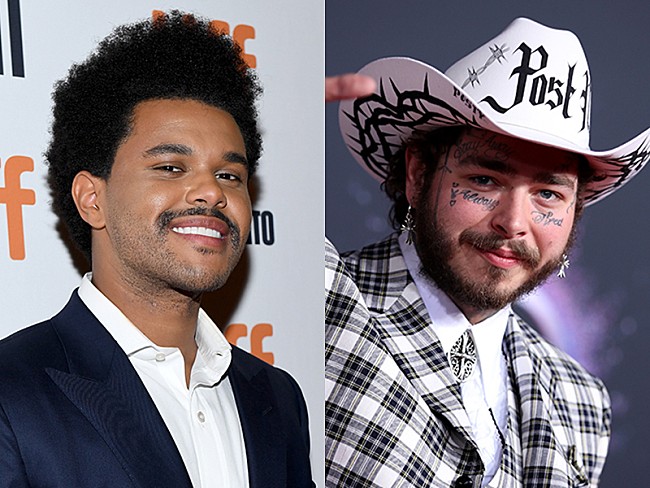 「ポスト・マローン＆ザ・ウィークエンド、コラボ曲「ワン・ライト・ナウ」のギャング映画さながらのMV公開」1枚目/1