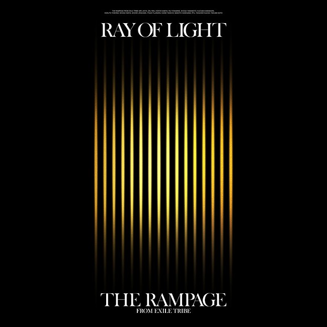 「THE RAMPAGE、新AL『RAY OF LIGHT』リリース決定」1枚目/2