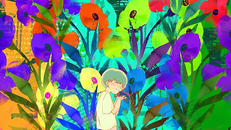 ＹＯＡＳＯＢＩ「YOASOBI、美しい色彩で描かれた「ツバメ」MVプレミア公開　NHK『SONGS』でテレビ初披露へ」1枚目/3