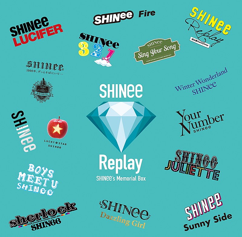SHINee「日本デビュー10周年記念スペシャルコレクション『SHINee&#039;s Memorial Box “Replay”』
完全生産限定盤(名前入りプレートなし)」3枚目/3