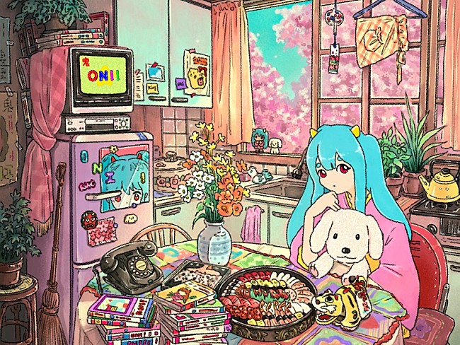 「吉澤嘉代子、全編アニメMV「鬼 remixed by 佐藤優介」公開＆ヴィレヴァンでグッズ展開」1枚目/1