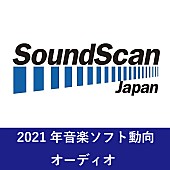 「2021年年間音楽ソフト売上動向発表　オーディオ総売上金額は前年比95％と微減　アーティスト別オーディオ首位はSnow Man、音楽ビデオを含む総合首位はBTS【SoundScan Japan調べ】 」1枚目/1