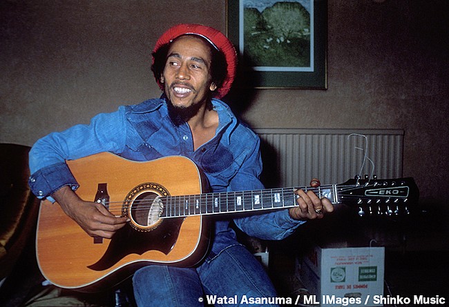 「ボブ・マーリー生誕77周年記念『ミュージック・ライフ写真館』公開」1枚目/2