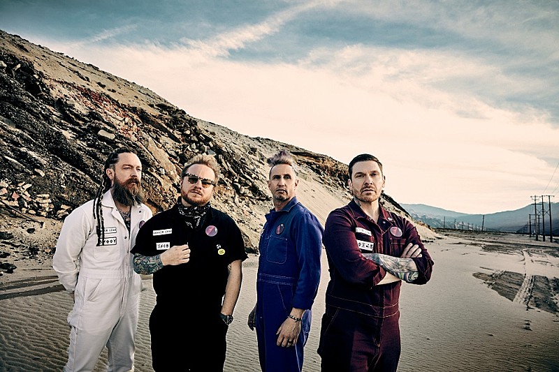 シャインダウン、通算7作目となるニューアルバム『プラネット・ゼロ』全世界発売決定 