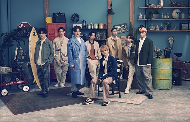 「FANTASTICS、SG『サンタモニカ・ロリポップ』リリース記念生配信決定」1枚目/2