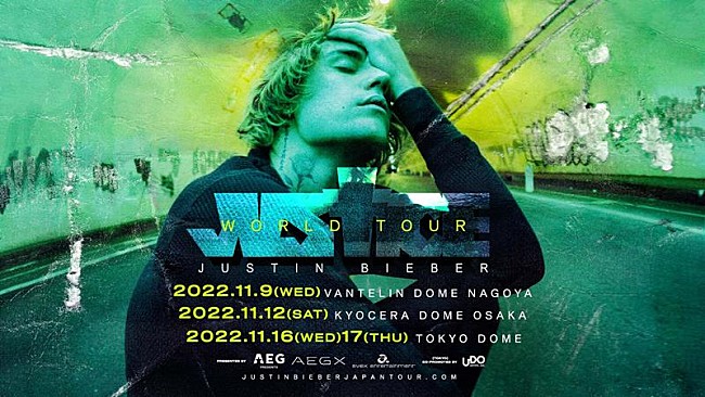 「ジャスティン・ビーバー、来日公演チケット販売開始」1枚目/1
