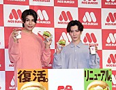 「ラウ－ル、新商品は「Snow Manみたいな味わい」　渡辺翔太と「モス年間イメ－ジキャラクタ－」に就任」1枚目/1