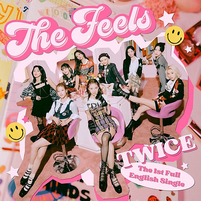 「TWICE「The Feels」自身5曲目のストリーミング累計1億回再生突破」1枚目/1