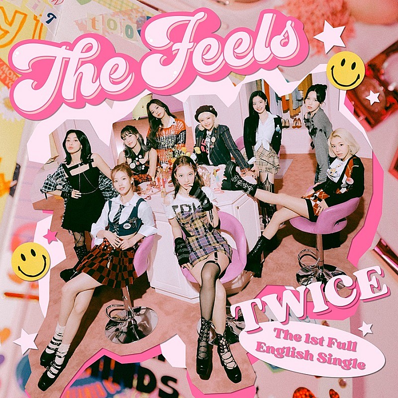 TWICE「The Feels」自身5曲目のストリーミング累計1億回再生突破 