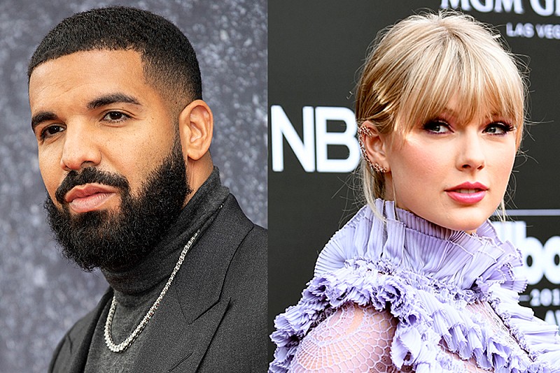 「ドレイク、テイラー・スウィフトとの昔の2ショット写真を投稿」1枚目/1