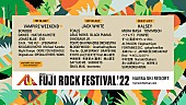 「【FUJI ROCK FESTIVAL &amp;#039;22】ラインナップ第2弾発表、ヴァンパイア・ウィークエンドがヘッドライナーに決定 」1枚目/1