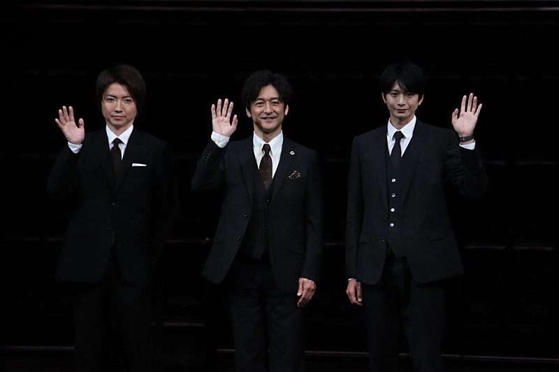 「ハリ－・ポッタ－役、藤原竜也が使いたい魔法は「エクスペリア－ムス」　向井理は「アロホモラ」、石丸幹二は「変身魔法」」1枚目/1