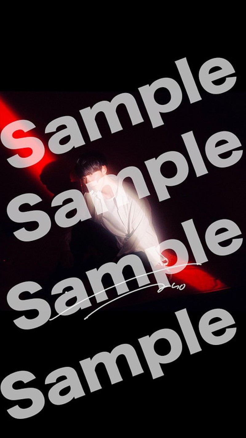 「サイン入りアーティスト写真画像（スマホ）」4枚目/4