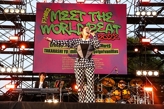 「＜ライブレポート＞AI／Creepy Nuts／go!go!vanillas／高橋優ら全8組が集結【MEET THE WORLD BEAT 2022】が万博記念公園で開催」1枚目/18
