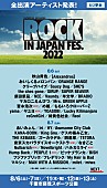 「【ROCK IN JAPAN FESTIVAL 2022】最終追加にBUMP OF CHICKEN／宮本浩次／スカパラ／モーニング娘。&amp;#039;22ら12組」1枚目/4