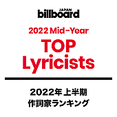 「【ビルボード 2022年上半期TOP Lyricists】Ayaseが優里を抑えて1位に　はっとり／石原慎也がトップ10に登場」1枚目/1