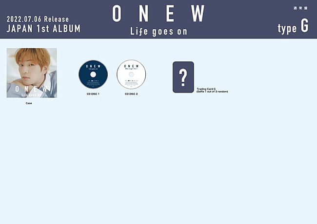 「アルバム『Life goes on』通常盤」13枚目/14