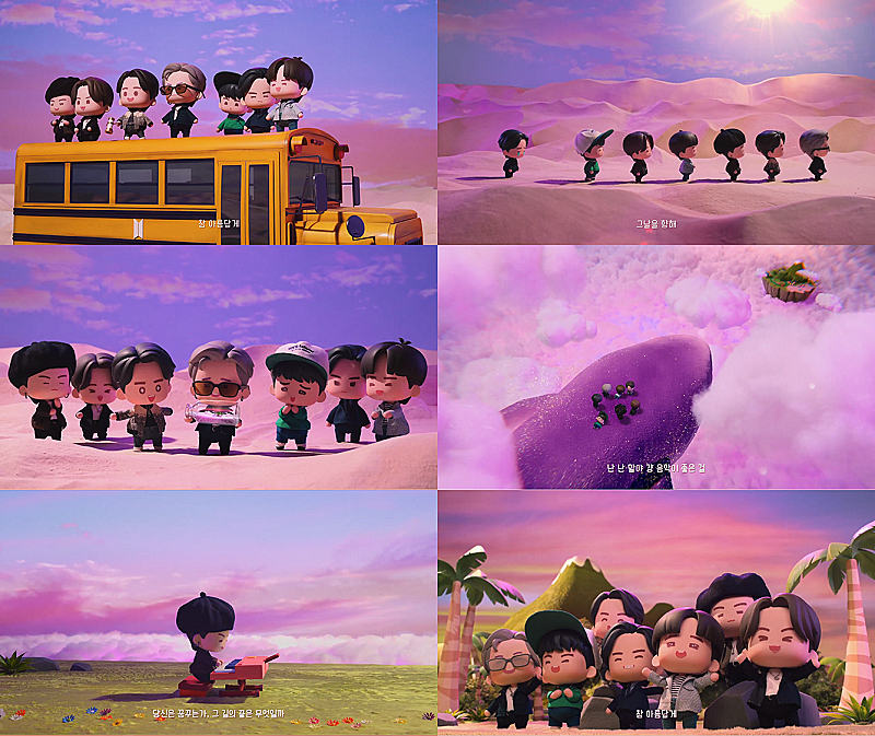 「BTSが開発に参加したモバイルゲーム『BTS Island: In the SEOM』スペシャルMV公開」1枚目/1