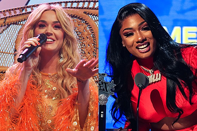 「ケイティ・ペリー＆メーガン・ザ・スタリオン、SNS上で意気投合「一緒に曲をやりましょう」」1枚目/1