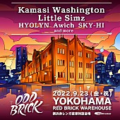 「カマシ・ワシントン／リトル・シムズ／SKY-HIら、横浜で開催される【ODD BRICK FESTIVAL】に出演決定」1枚目/1