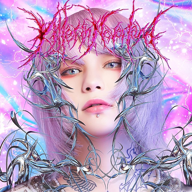 「4s4ki、新AL『Killer in Neverland』カバーアート＆収録曲公開」1枚目/2