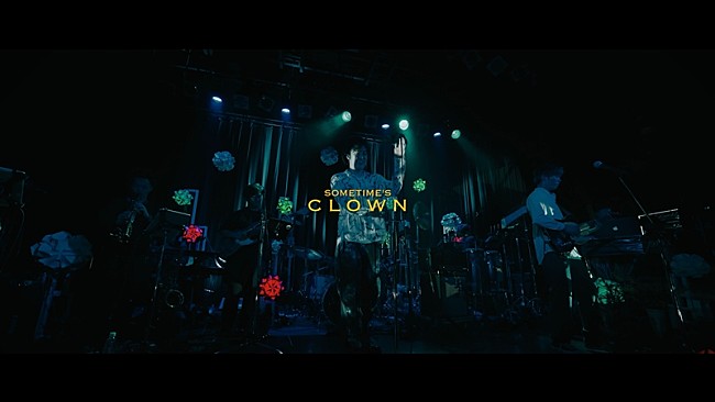 「SOMETIME’S、「Clown」ライブ映像公開」1枚目/2