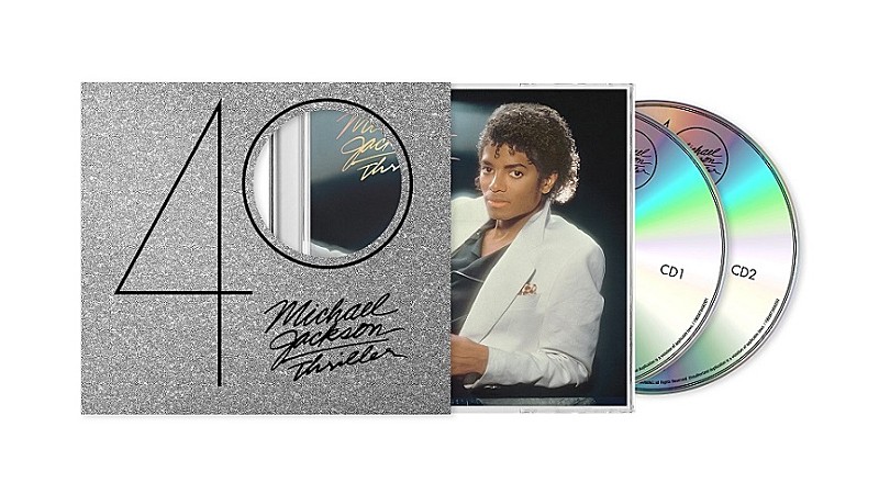 マイケル・ジャクソン「マイケル・ジャクソン、『スリラー』40周年記念盤に未発表デモ＆レア音源など全10曲が追加収録」1枚目/2