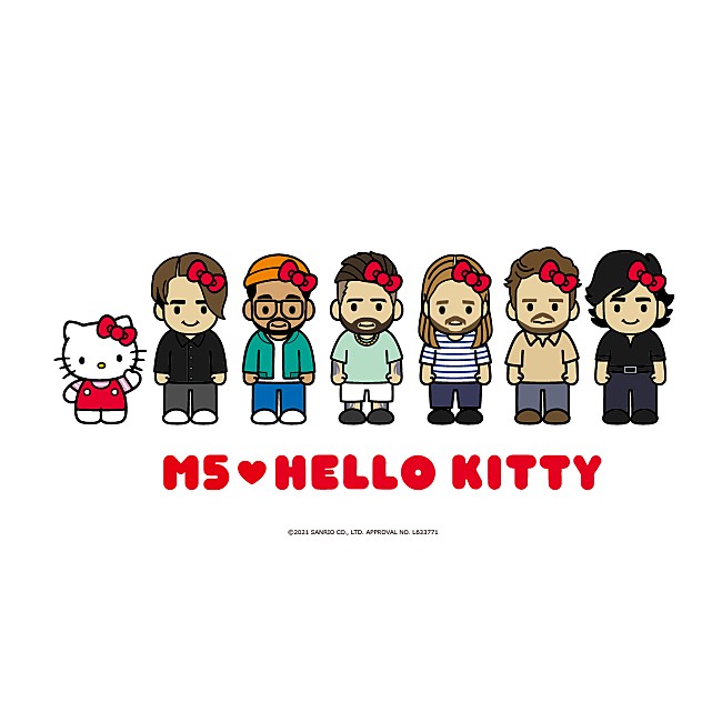 「マルーン5、サンリオのキャラクターとコラボ＆期間限定ポップアップ・ストア開催決定」1枚目/20