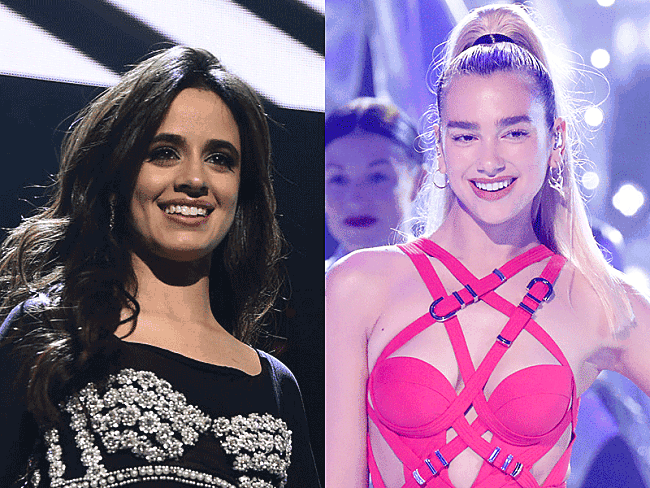 「カミラ・カベロ＆デュア・リパ、コールドプレイのコロンビア公演で目撃」1枚目/1