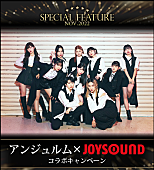 「アンジュルム×JOYSOUNDがコラボ、ポスターなどが当たるキャンペーン＆インタビュー動画公開」1枚目/1