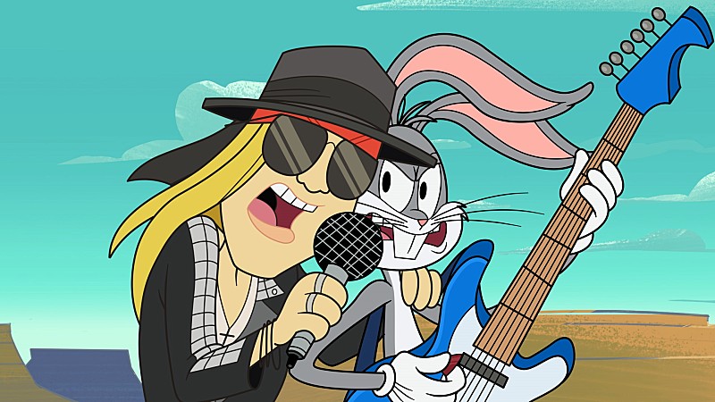 「アクセル・ローズ、『新ルーニー・テューンズ』の出演エピソードが日本初放送」1枚目/3