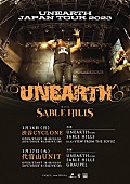 「UNEARTHの約8年ぶりとなるジャパンツアーが1月に開催」1枚目/2