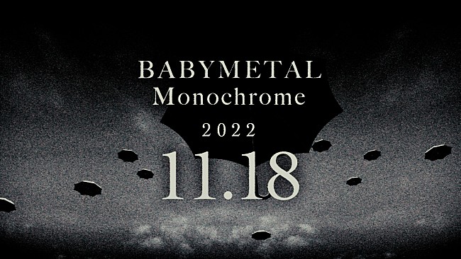 「BABYMETAL、先行配信シングル「Monochrome」のティーザー映像#1を公開」1枚目/3