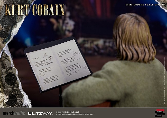 「『1/4 スパーブスケールスタチュー カート・コバーン / KURT COBAIN』」5枚目/22