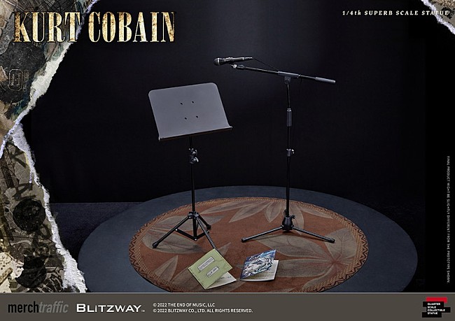 「『1/4 スパーブスケールスタチュー カート・コバーン / KURT COBAIN』」11枚目/22