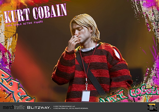 「『1/6 スケールアクションフィギュア カート・コバーン / KURT COBAIN』」15枚目/22