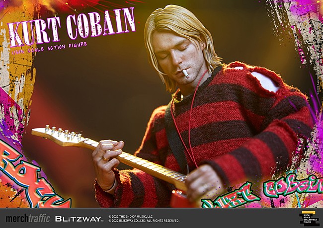 「『1/6 スケールアクションフィギュア カート・コバーン / KURT COBAIN』」17枚目/22