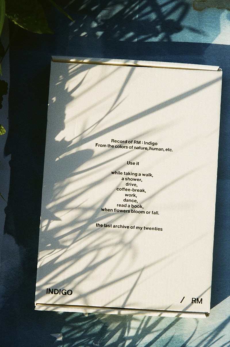 「BTSのRM、12/2発売ソロ・アルバム『Indigo』スポイラーイメージを公開」1枚目/3