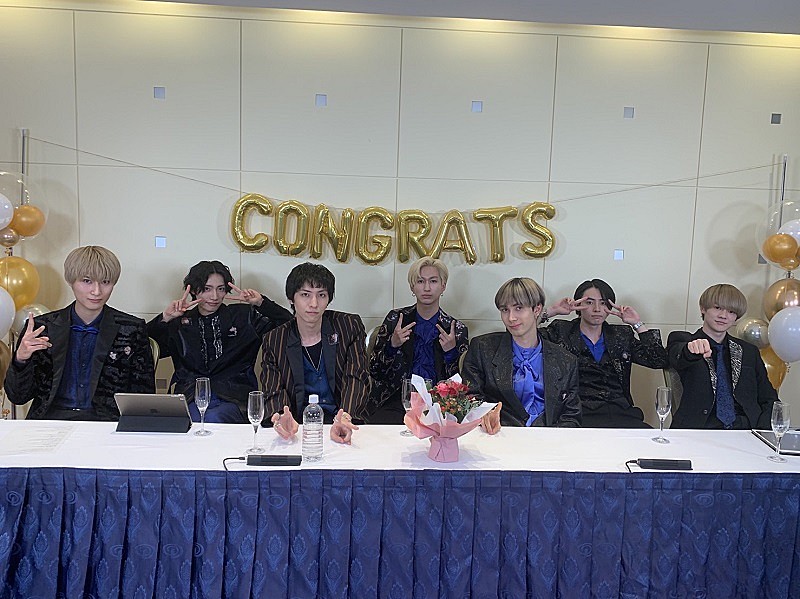 「SUPER★DRAGON、来年3月1日にAL発売＆5月からホールツアー開催決定　YouTube生配信で発表」1枚目/2