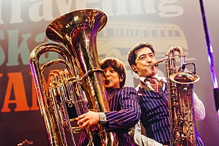 「スカパラ×石原慎也（Saucy Dog）による「紋白蝶」ライブ映像が公開」