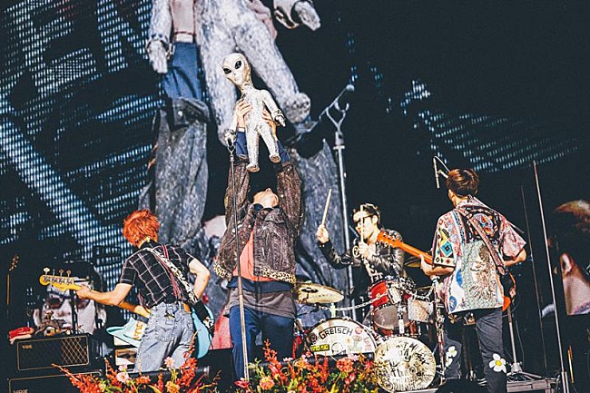 「go!go!vanillas、｢サイシンサイコウ」ライブ映像公開」1枚目/4