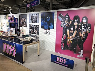 「KISS、名盤『クリーチャーズ・オブ・ザ・ナイト』40周年盤発売記念ポップアップ・ストアを渋谷で開催」