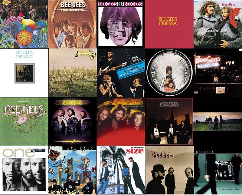 「ビー・ジーズ、オリジナル・アルバム20枚の日本盤が再発」1枚目/2