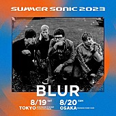 「ブラー、【SUMMER SONIC 2023】1組目のヘッドライナーに決定　20年ぶりサマソニ出演へ」1枚目/1