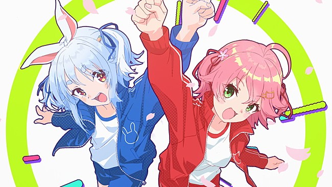 「さくらみこ×兎田ぺこら「モッシュレース」MV公開、ホロライブ×DECO*27の音楽プロジェクト楽曲」1枚目/1