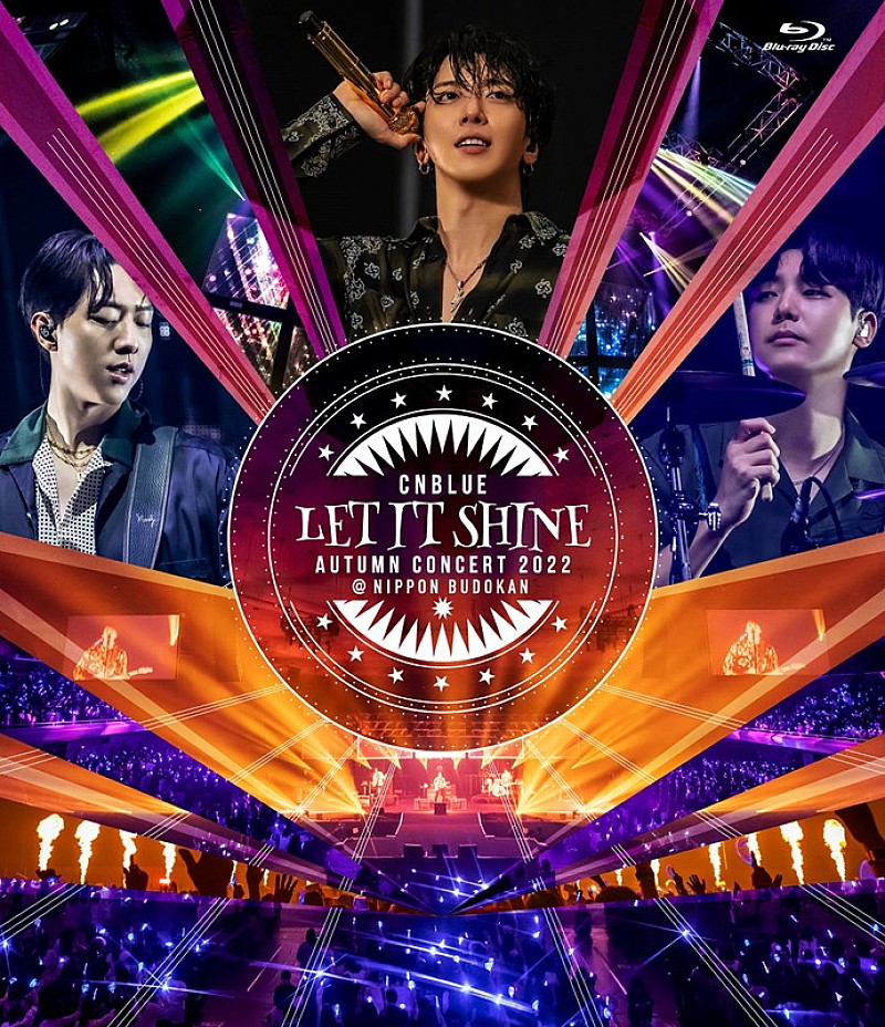 「CNBLUE LIVE Blu-ray&DVD『CNBLUE AUTUMN CONCERT 2022 ~LET IT SHINE~ @NIPPON BUDOKAN』通常盤(Blu-ray)」4枚目/6